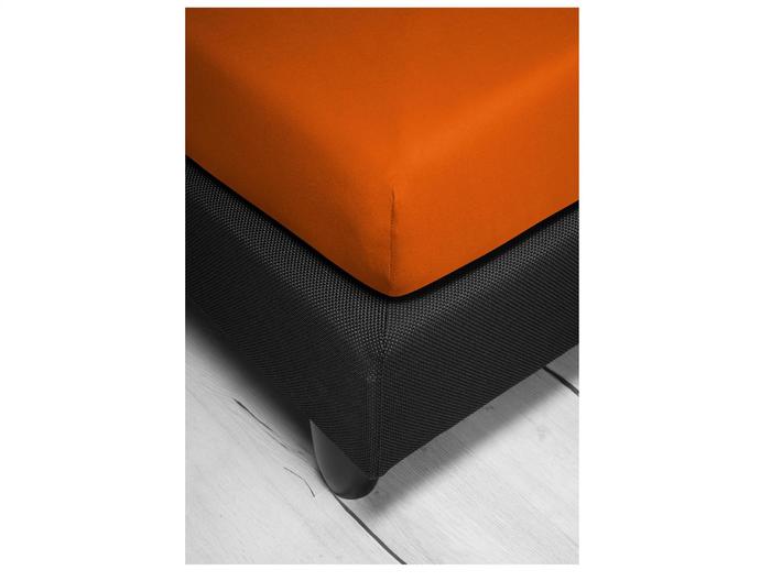 irisette Mako-Jersey Spannbetttuch Jupiter 0008 orange