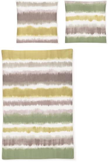 irisette Mako-Satin Bettwäsche Set Sky 8527 gelb