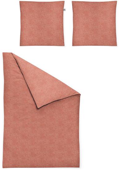 irisette Mako-Satin Bettwäsche Set Verona 8357 rot
