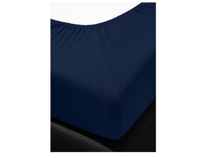 irisette Premium Stretch Spannbetttuch Royal 0003 indigo