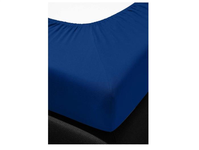 irisette Premium Stretch Spannbetttuch Royal 0003 navy