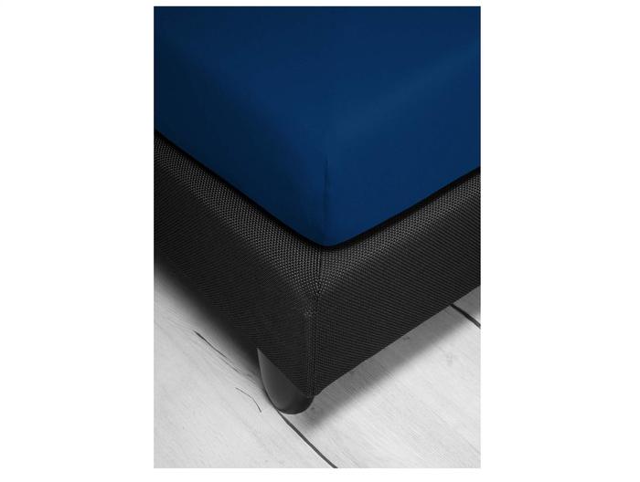 irisette Premium Stretch Spannbetttuch Royal 0003 navy