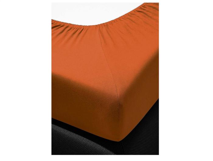 irisette Premium Stretch Spannbetttuch Royal 0003 orange