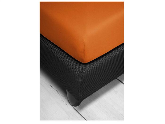 irisette Premium Stretch Spannbetttuch Royal 0003 orange