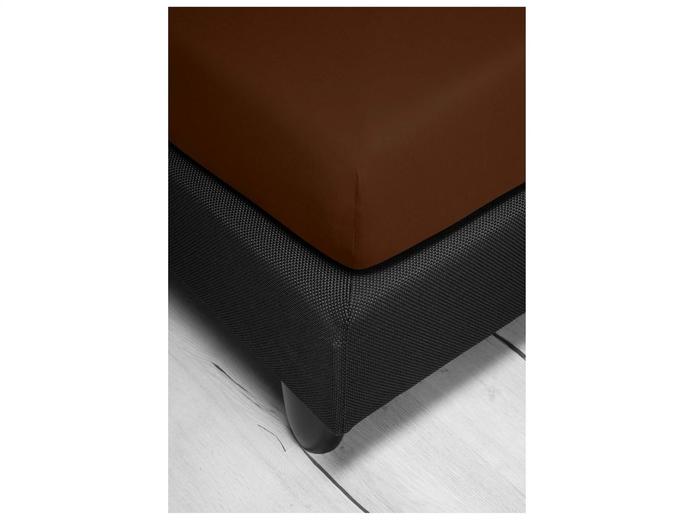 irisette Premium Stretch Spannbetttuch Royal 0003 schoko