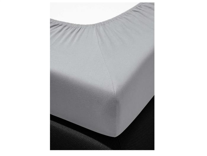 irisette Premium Stretch Spannbetttuch Royal 0003 silber