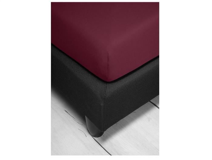 irisette Premium Stretch Spannbetttuch Royal 0003 weinrot