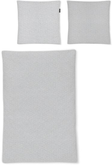 irisette Seersucker Bettwäsche Set Easy 8514 silber