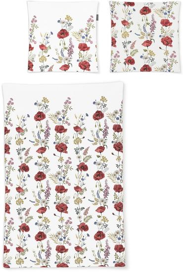 irisette Seersucker Bettwäsche Set Easy 8519 rot