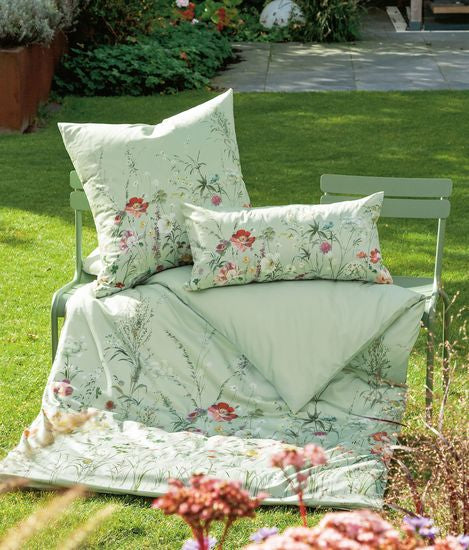 Janine Bettwäsche CARMEN S Interlock-Jersey salbeigrün 55091-06