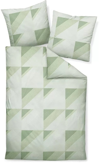 Janine Bettwäsche J. D. Mako-Satin malachitgrün 87065-06