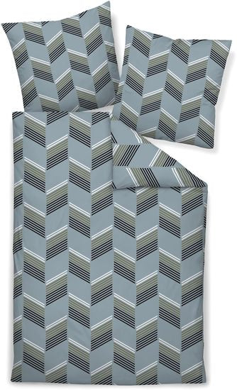 Janine Bettwäsche MILANO Mako-Satin opalgrau 45054-08
