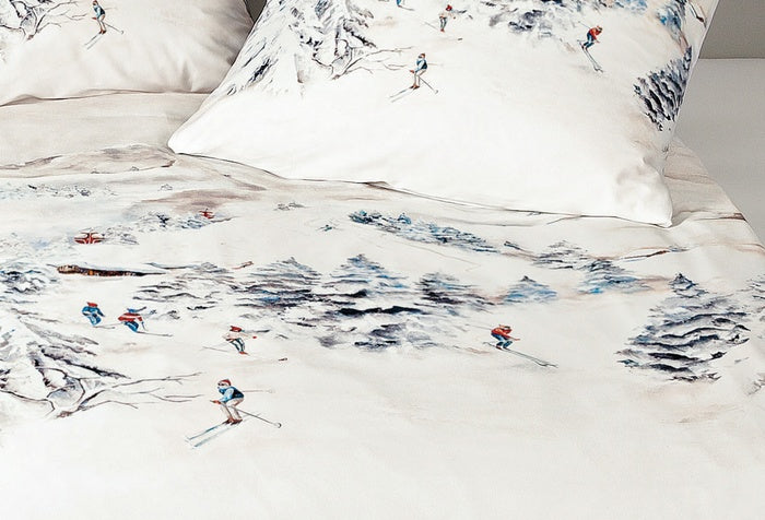 Janine Bettwäsche modern art S Mako-Satin eisblau 42114-02