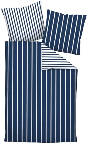 Janine Bettwäsche modernclassic Mako-Satin nachtschattenblau 39028-12