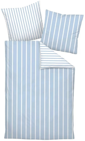 Janine Bettwäsche modernclassic Mako-Satin perlblau 39028-32