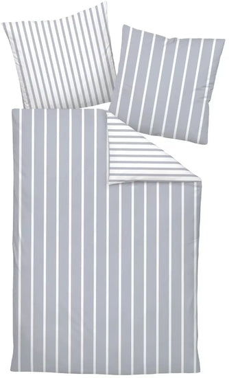 Janine Bettwäsche modernclassic Mako-Satin platin 39028-28