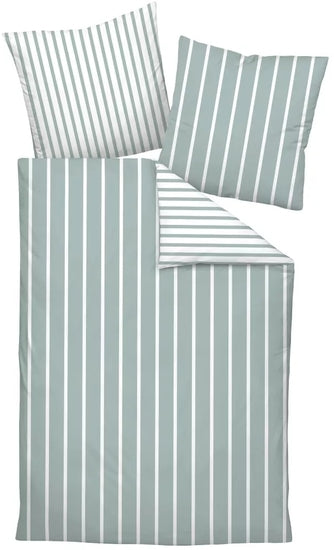 Janine Bettwäsche modernclassic Mako-Satin salbeigrün 39028-46