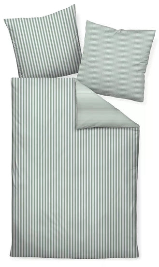 Janine Bettwäsche modernclassic Mako-Satin salbeigrün 3912-46