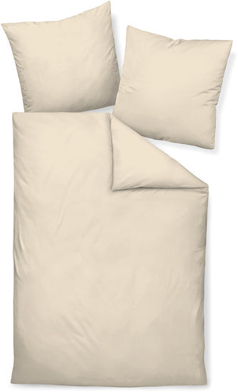 Janine Bettwäsche Colors Mako-Satin creme 31001-27