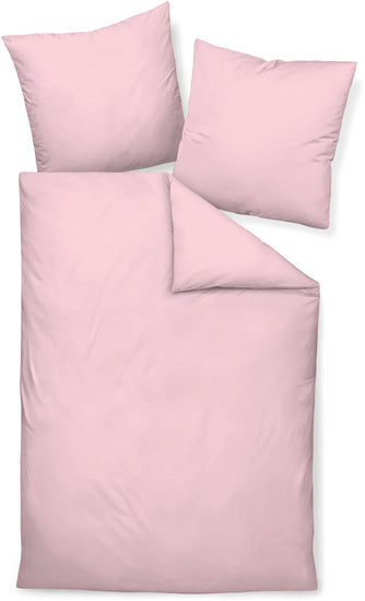 Janine Bettwäsche Colors Mako-Satin rosa 31001-11