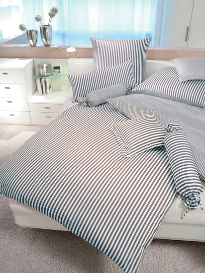 Janine Bettwäsche modernclassic Mako-Satin anthrazit 3912-48