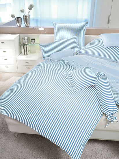 Janine Bettwäsche modernclassic Mako-Satin hellblau 3912-22