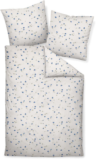 Janine Bettwäsche TANGO Mako-Soft-Seersucker blau 2174-02