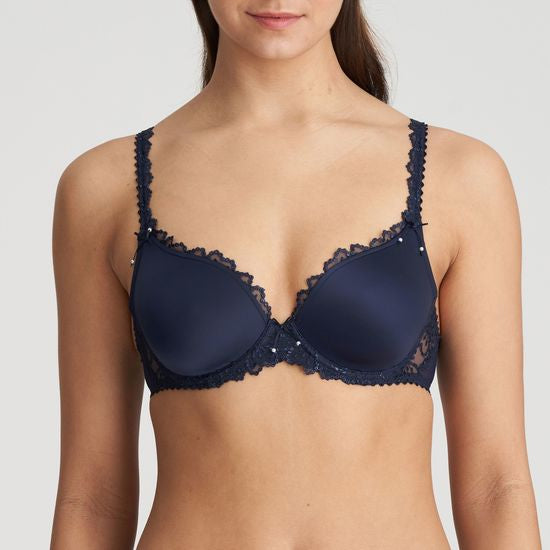 Marie Jo JANE Unterlegter BH Herzform velvet blue