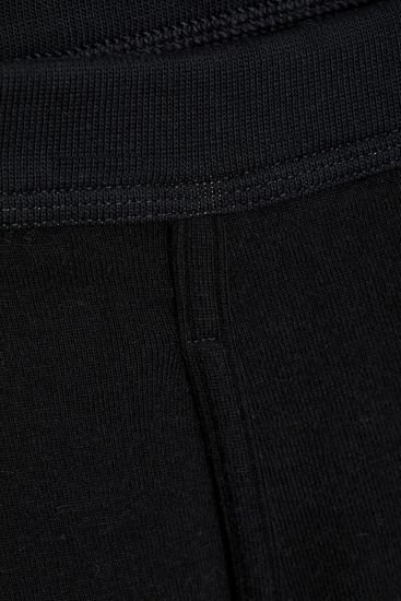 conta Herren Hose lang mit Eingriff, Doppelsitz Schwarz 1-er Pack