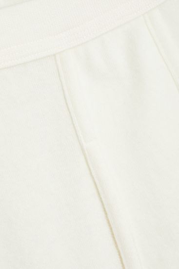 conta Herren Hose lang mit Eingriff, Doppelsitz wollweiß 1-er Pack