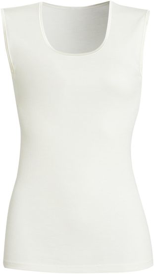 conta Damen Spenzer ohne Arm wollweiß 1-er Pack