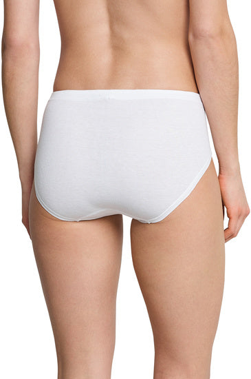 Schiesser Damen 2er Pack Hüftslip weiß 000044-100