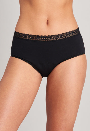 Schiesser Damen 2er Pack Panties schwarz 176300-000