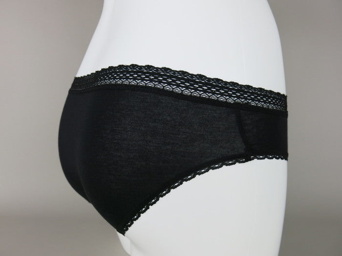 Schiesser Damen 2er Pack Slips schwarz 176299-000
