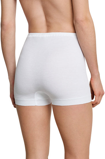 Schiesser Damen 2er Pack Pagenschlüpfer weiß 000040-100
