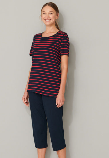 Schiesser Damen Anzug 3/4 lang, 1/2 Arm multicolor 2 161067-913
