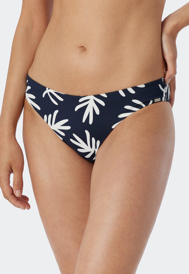 Schiesser Damen Bikinihose Mini dunkelblau-gem. 179202-835
