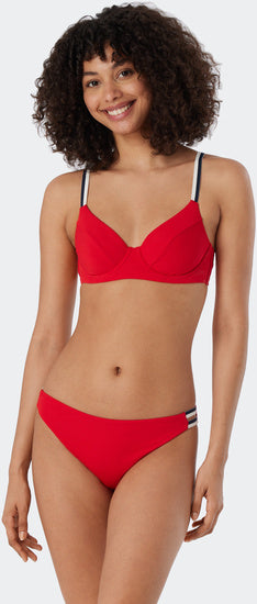 Schiesser Damen Bügel Bikini Set rot 179205-500