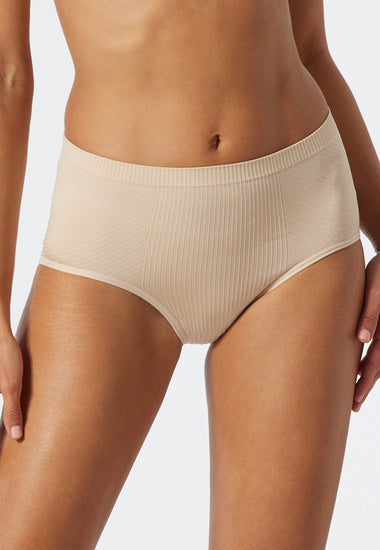 Schiesser Damen Highwaist Brief sand 176932-410
