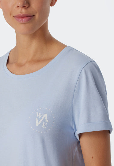 Schiesser Damen Sleepshirt 1/2 Arm, 85cm air 179130-802