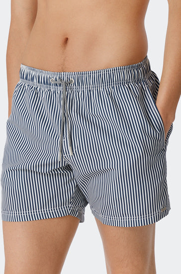 Schiesser Herren Badehose Badeshorts dunkelblau 179190-803