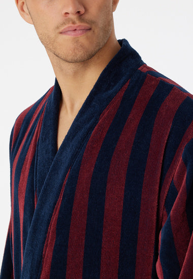 Schiesser Herren Bademantel bordeaux 178405-502
