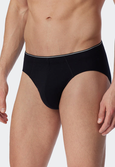 Schiesser Herren Supermini schwarz 177696-000