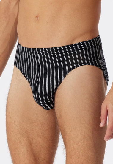 Schiesser Herren Supermini schwarz 180498-000