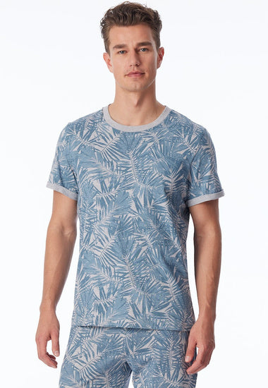 Schiesser Herren T-Shirt Rundhals grau-mel. 181183-202