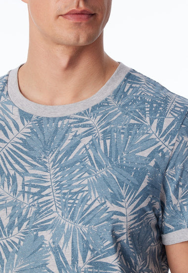 Schiesser Herren T-Shirt Rundhals grau-mel. 181183-202