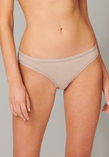 Schiesser Damen Mini braun 148036-300
