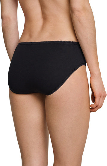 Schiesser Damen 2er Pack Tai schwarz 145240-000