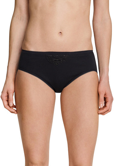 Schiesser Damen 2er Pack Tai schwarz 145240-000