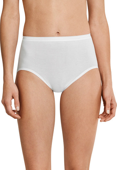 Schiesser Damen Taillenslip weiß 200810-100